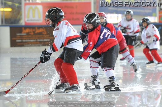 2011-04-09 Como 1178 Hockey Milano Rossoblu U11-Aosta - William Golob
